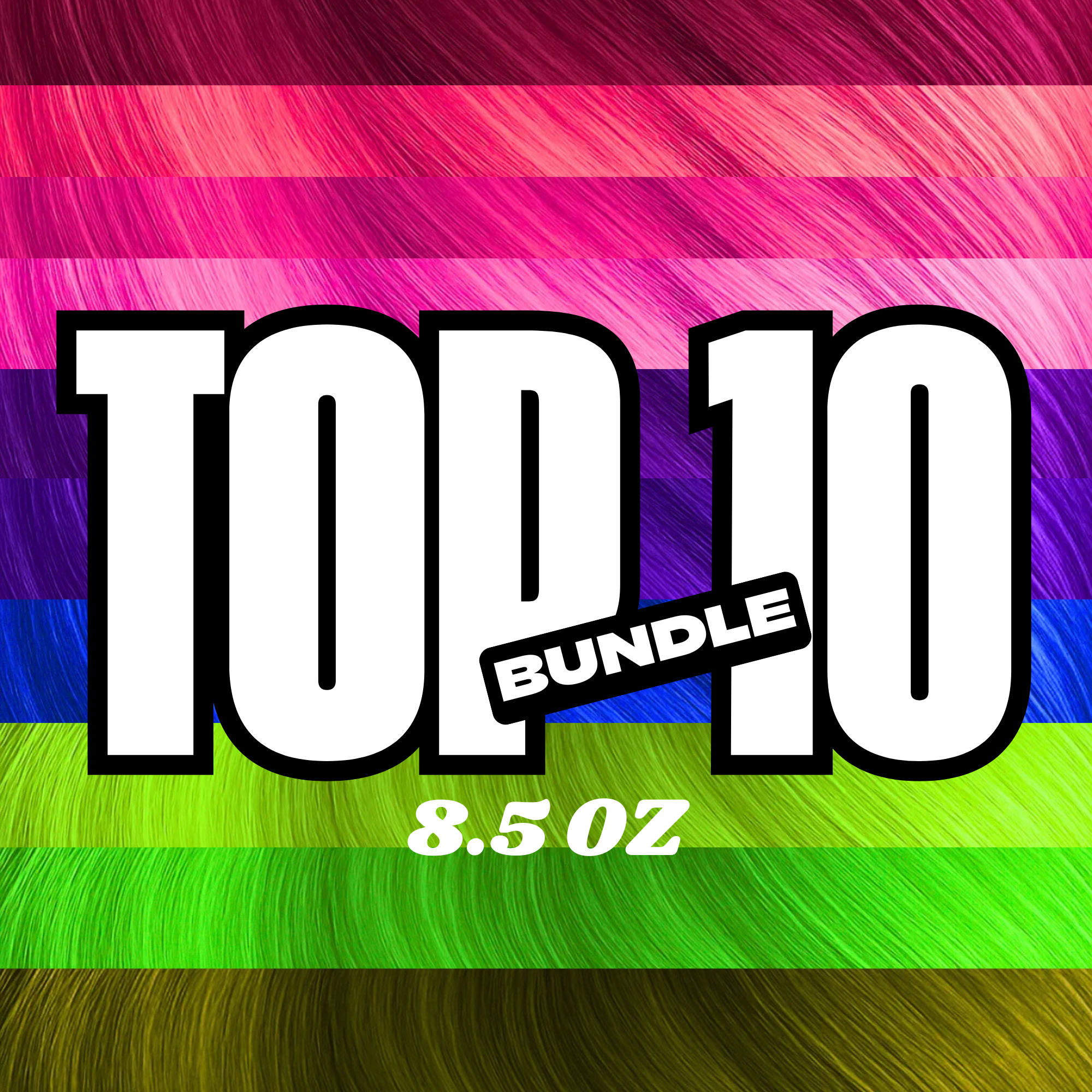 TOP 10 BUNDLE | 8.5 OZ 10-PACK