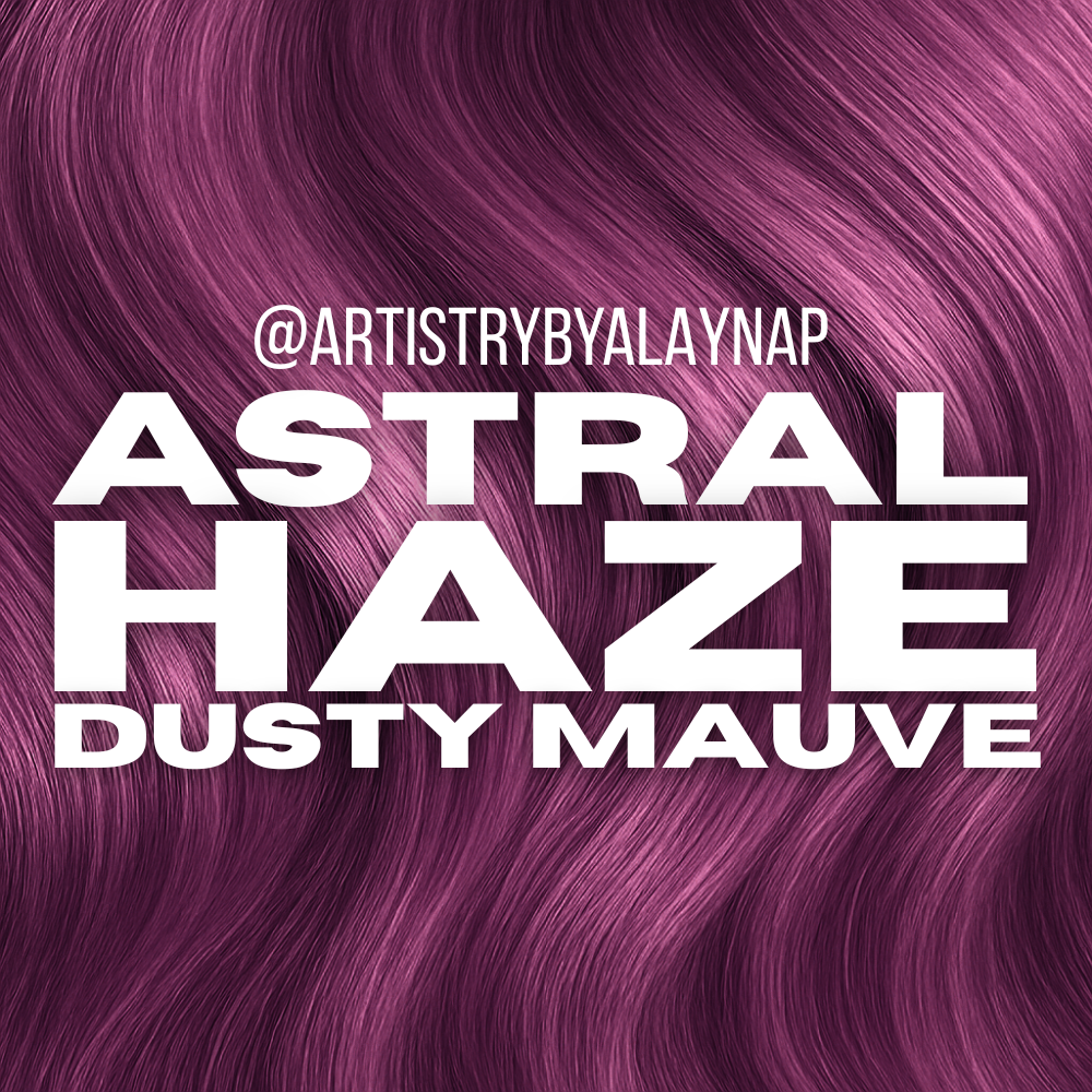 ASTRAL HAZE dusty mauve X @artistrybyalaynap