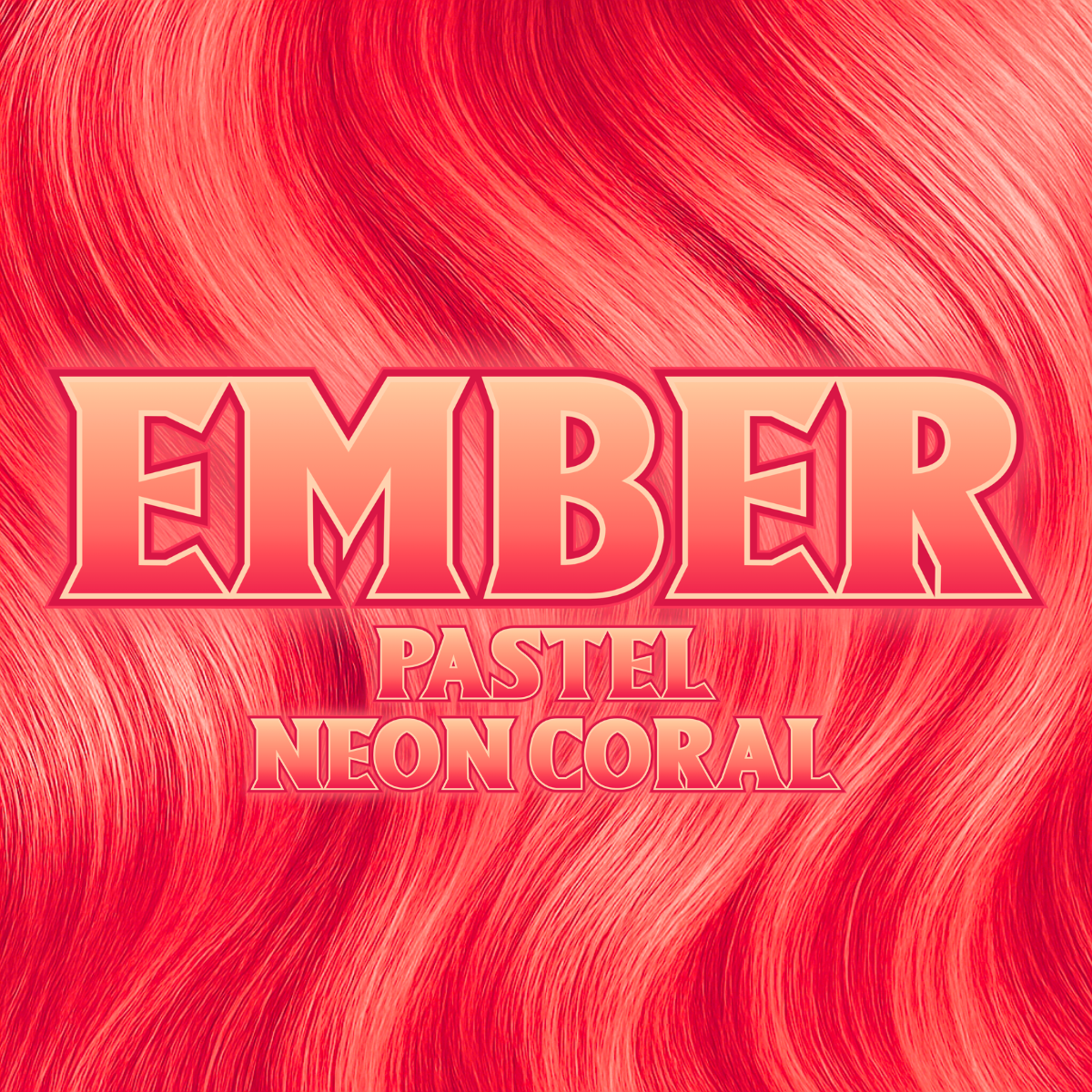 EMBER - pastel neon coral