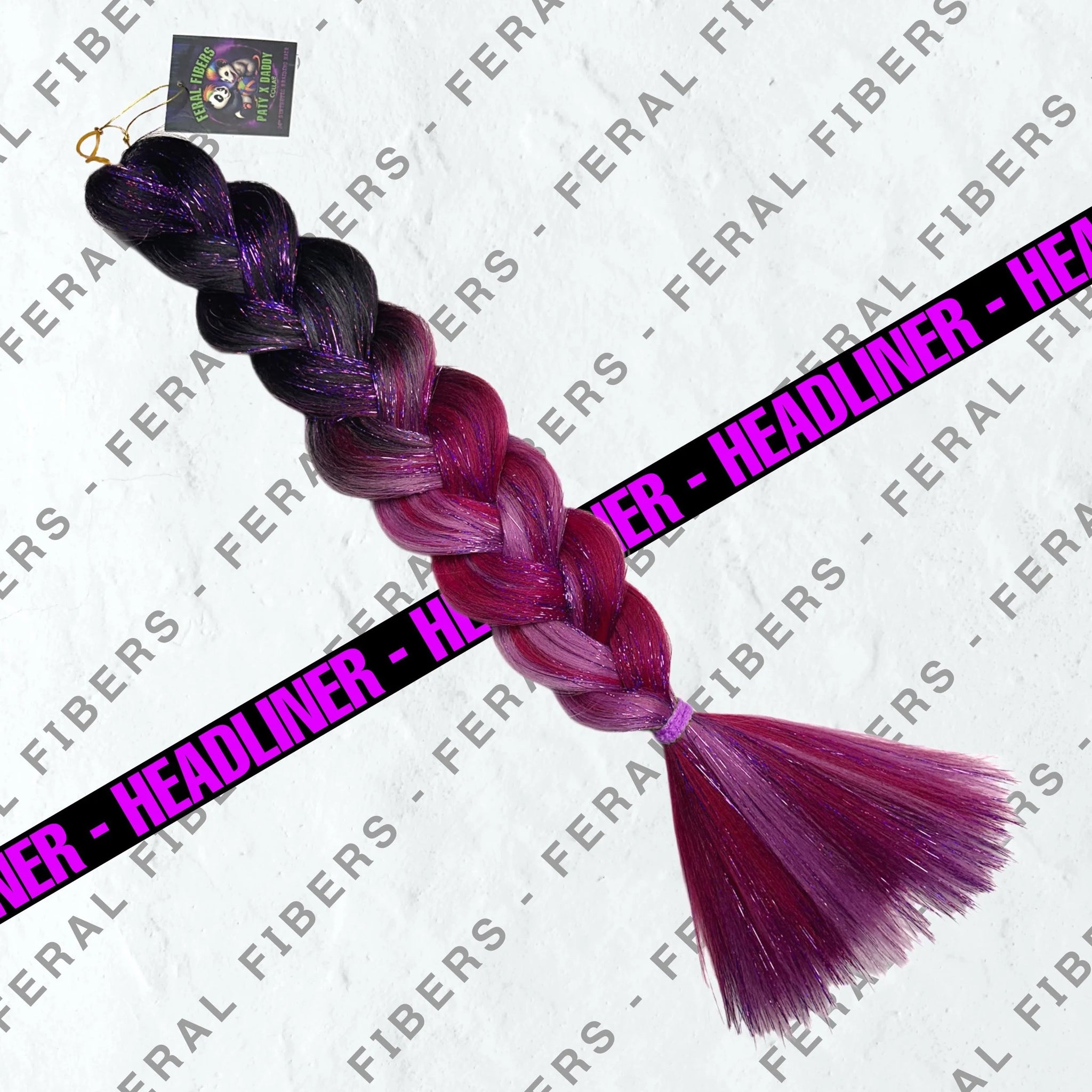 FERAL FIBERS - headliner fuchsia X @PurplePaty