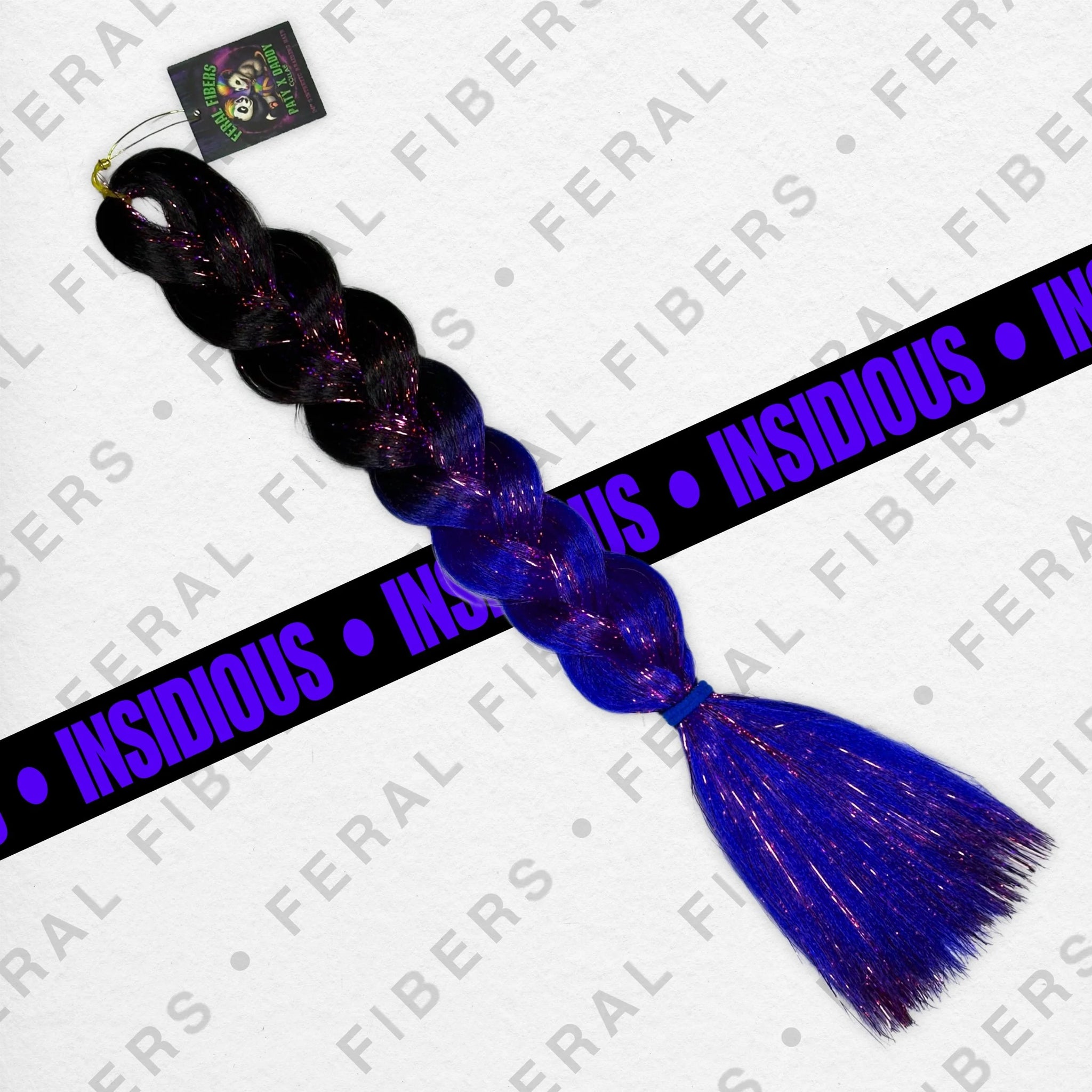 FERAL FIBERS - insidious indigo X @PurplePaty
