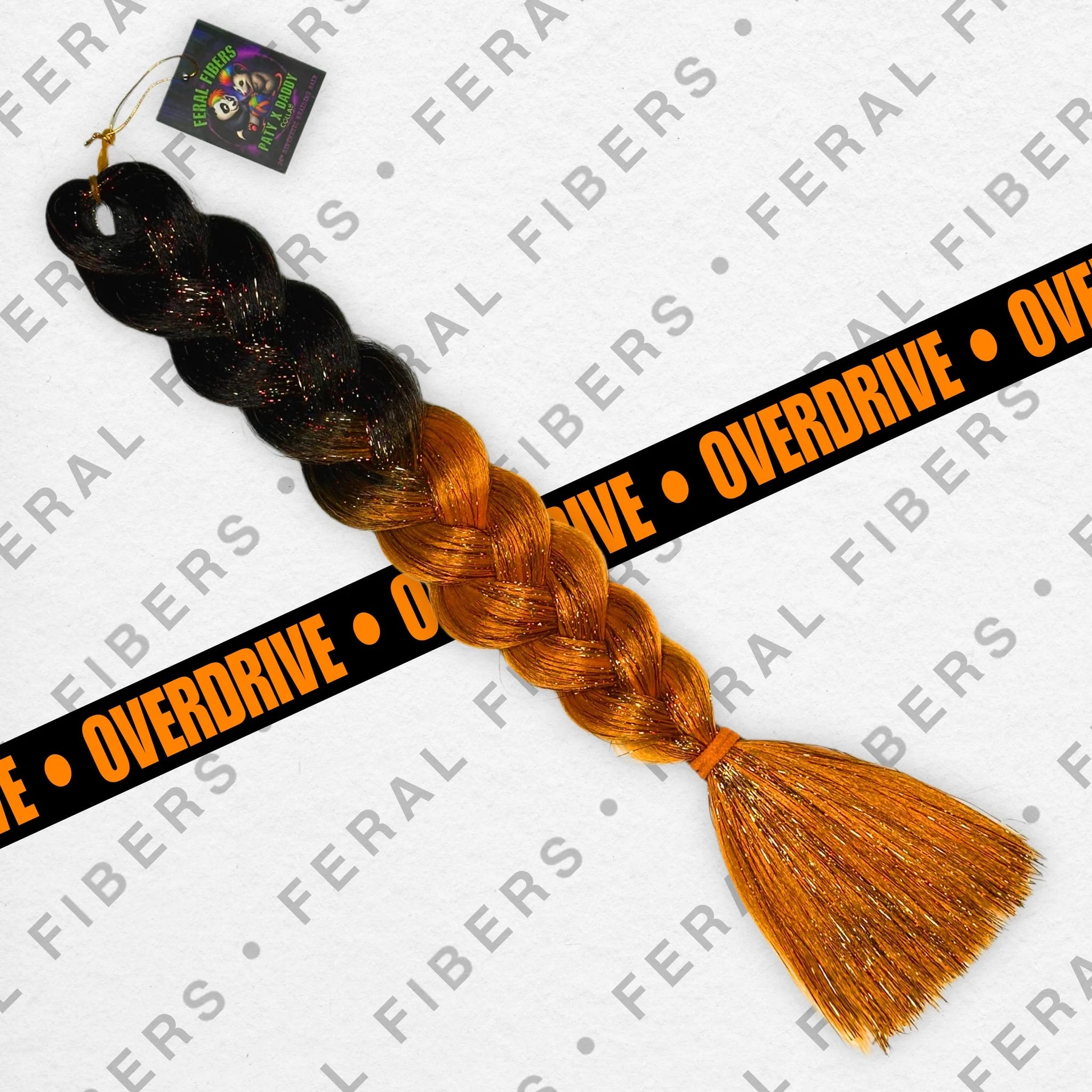FERAL FIBERS - overdrive neon orange X @PurplePaty
