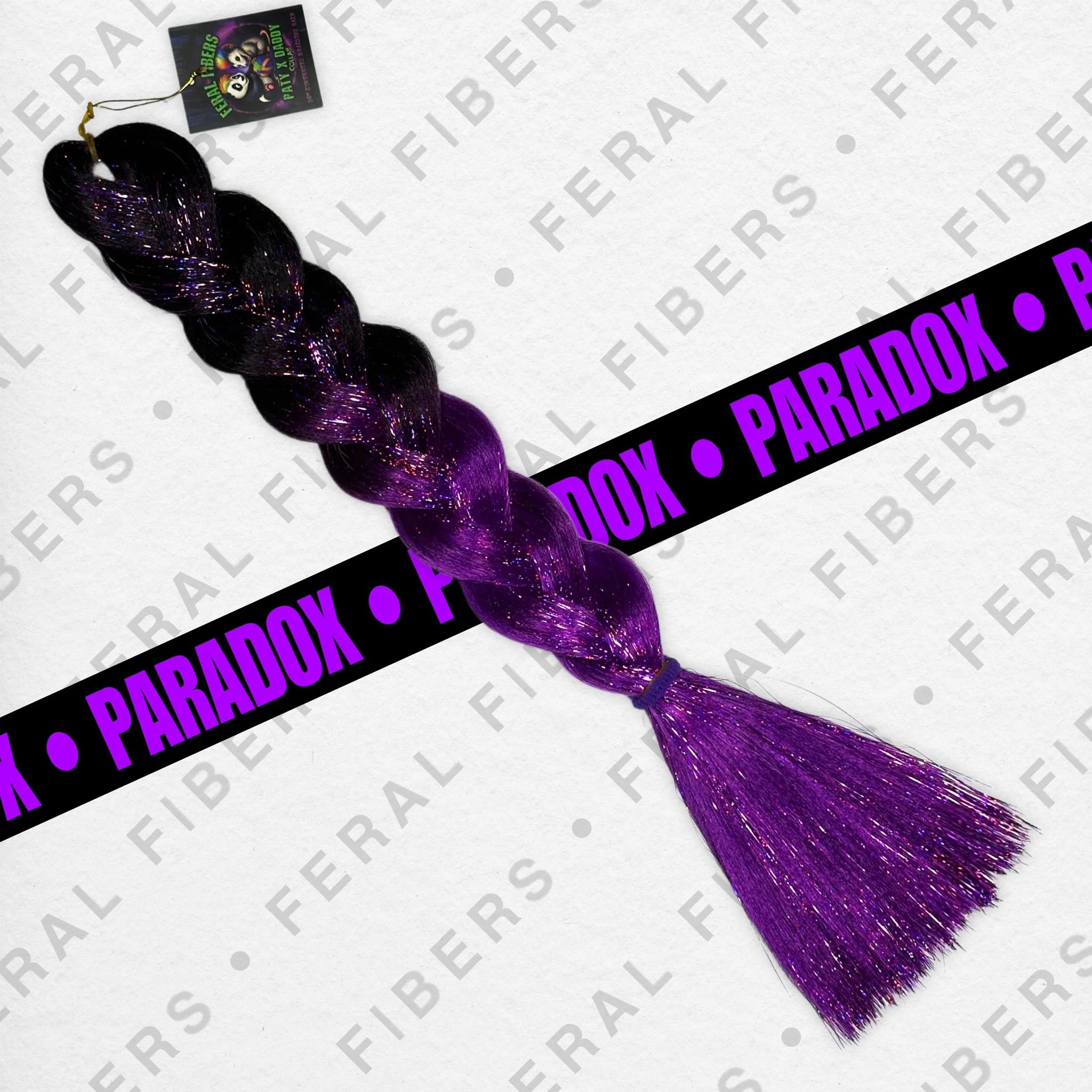 FERAL FIBERS - paradox neon purple X @PurplePaty