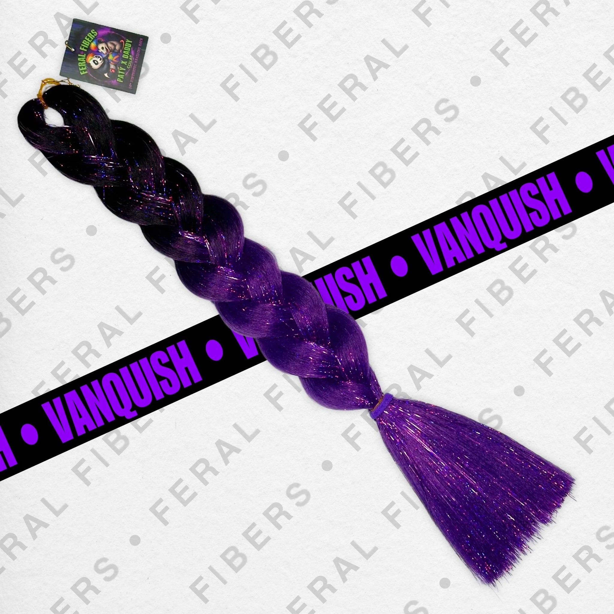 FERAL FIBERS - vanquish neon violet X @PurplePaty